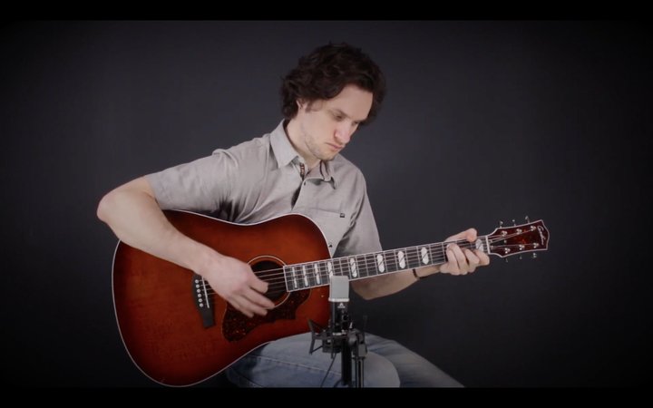 (GMLHB) - Godin Metropolis LTD Havana Burst HG EQ