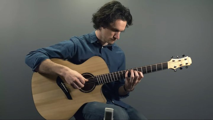 (MFF) - Maestro Fan Fretted Singa Flamed maple / Adirondack